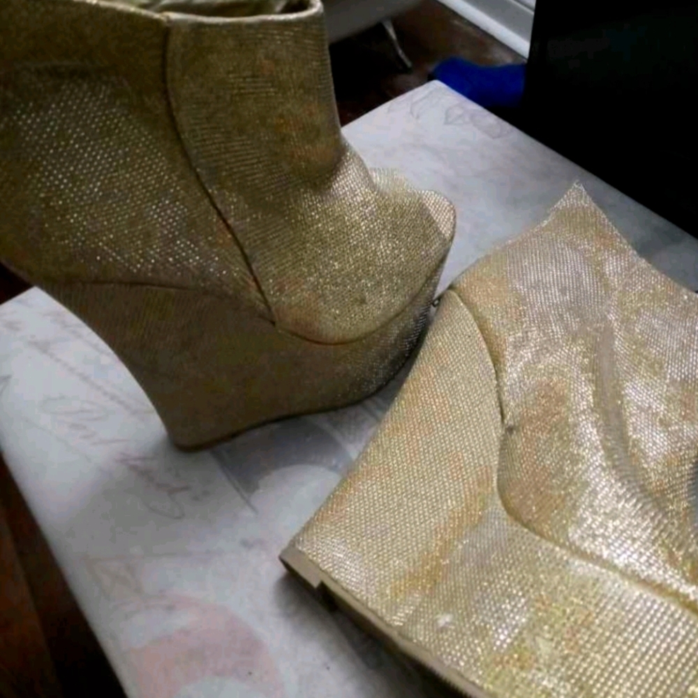 Wedge Booties